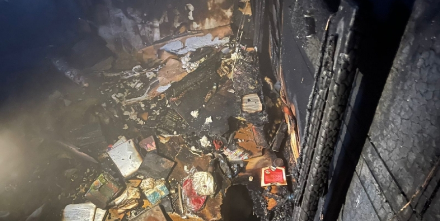 После пожара на Николаева в Мурманске обнаружили труп женщины