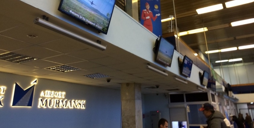 Почти 100 тысяч пассажиров обслужил аэропорт Мурманска за ноябрь