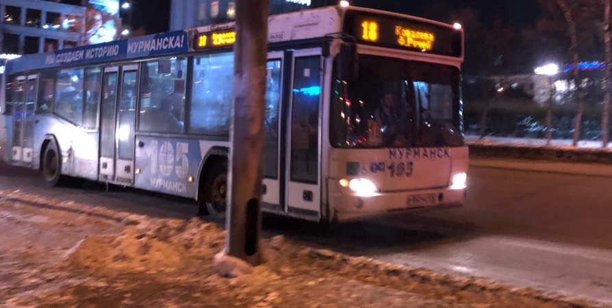 Житель Печенги устроил дебош в мурманском автобусе №18