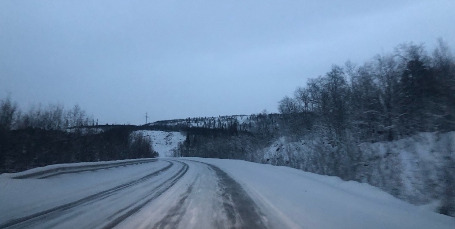 Под Мурманском водитель грузовика сбил насмерть человека