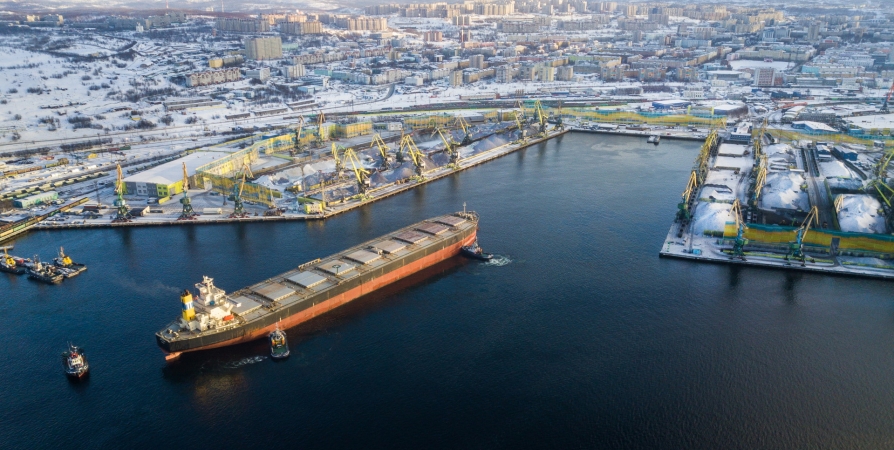 Мурманский торговый порт подвел итоги уходящего года