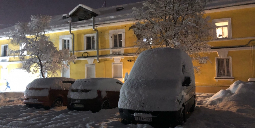 В прошлом году в Мурманске выпало 135% климатической нормы снега