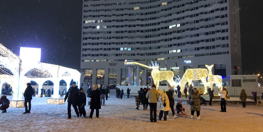 Мурманск - в «десятке» популярных направлений у семей на новогодние каникулы