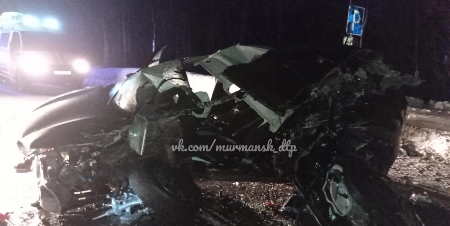 В Мурманской области в ДТП с фурой погиб водитель Renault