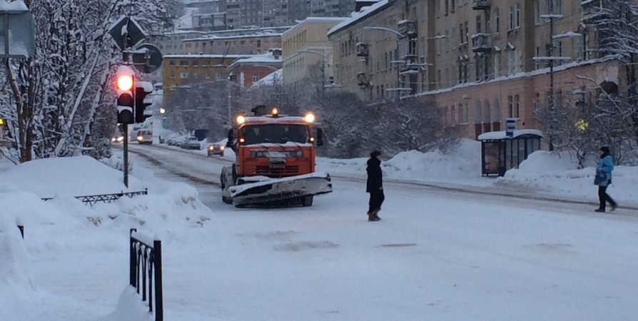 Где в Мурманске запретят парковку из-за уборки снега
