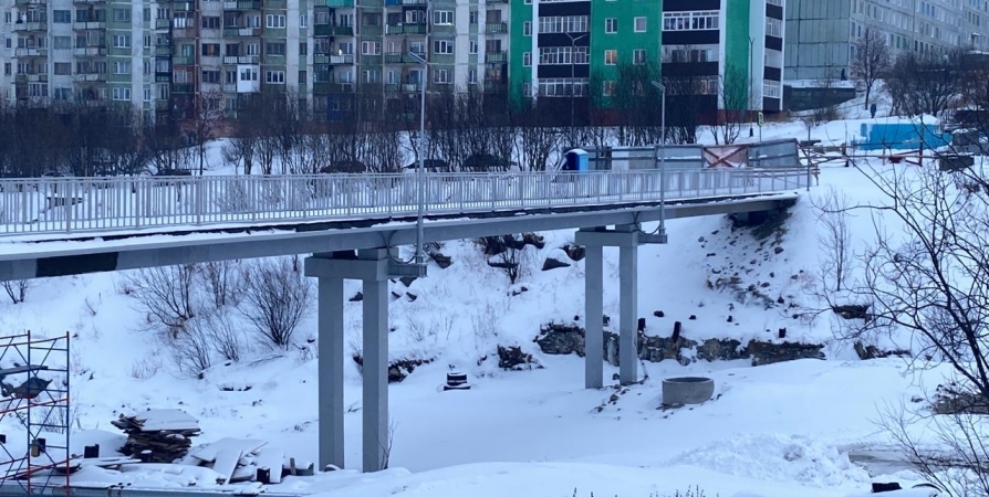 Открытие моста в Полярном запланировано на весну