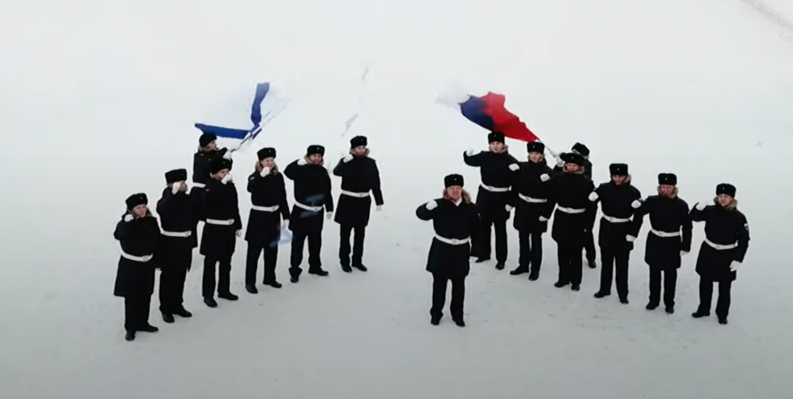Ансамбль Северного флота записал видео в поддержку олимпийцев