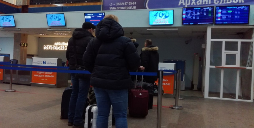 Ограничения в аэропортах на юге не сказались на авиасообщении из Мурманска