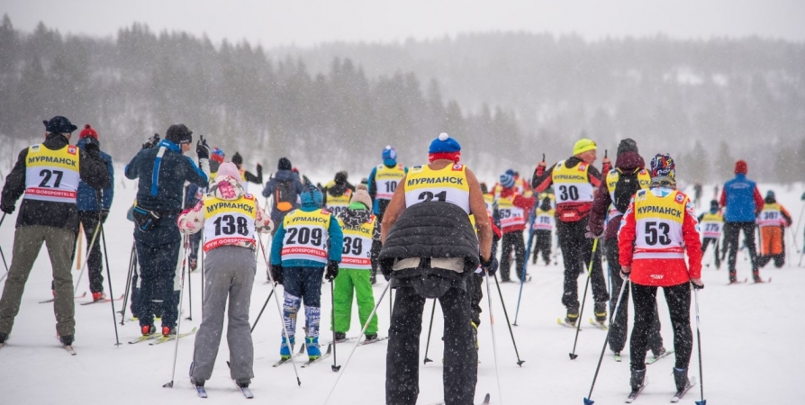 На мурманском спорткомплексе «Снежинка»  впервые прошла всероссийская лыжная гонка