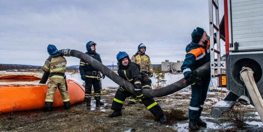 В Заполярье пройдут масштабные учения по борьбе с лесными пожарами и паводком