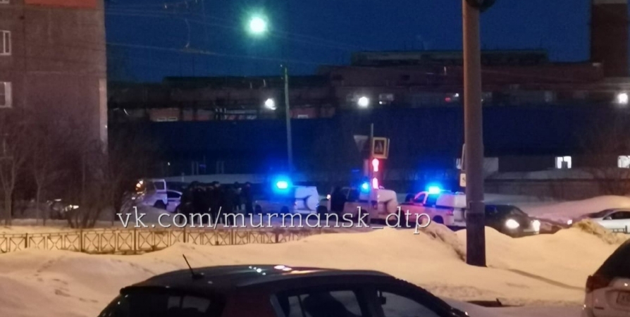 В Мурманске на Шмидта участников массовой драки задержала полиция