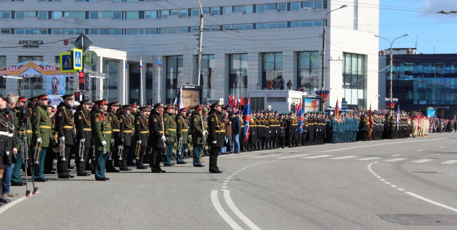 Опубликованы подробные схемы перекрытия дорог на День Победы в Мурманске