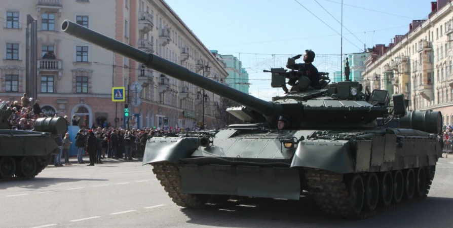 Парад Победы начинается в Мурманске