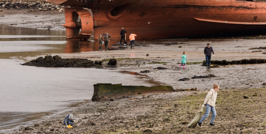 В Заполярье волонтеры «Чистой Арктики» собрали 12 тонн мусора