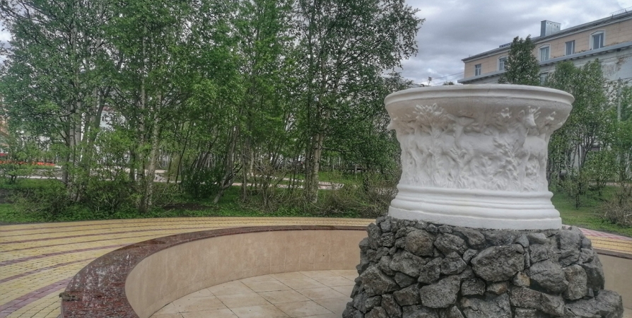 В июле на центральной площади Кировска включат отреставрированные фонтаны