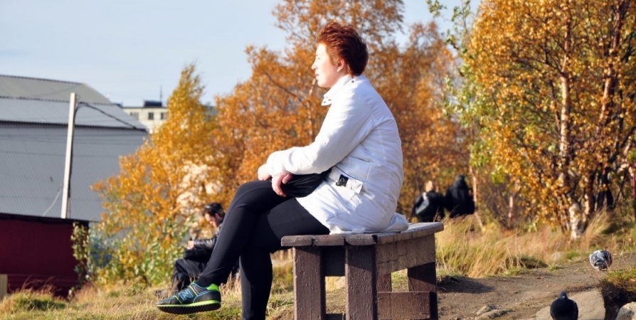 В Мурманске на Семеновском озере предлагают установку скамеек со следами от пуль