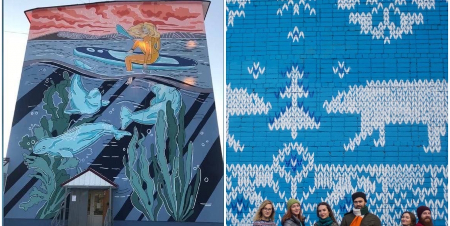 Художники из Мурманской области победили в конкурсе муралов