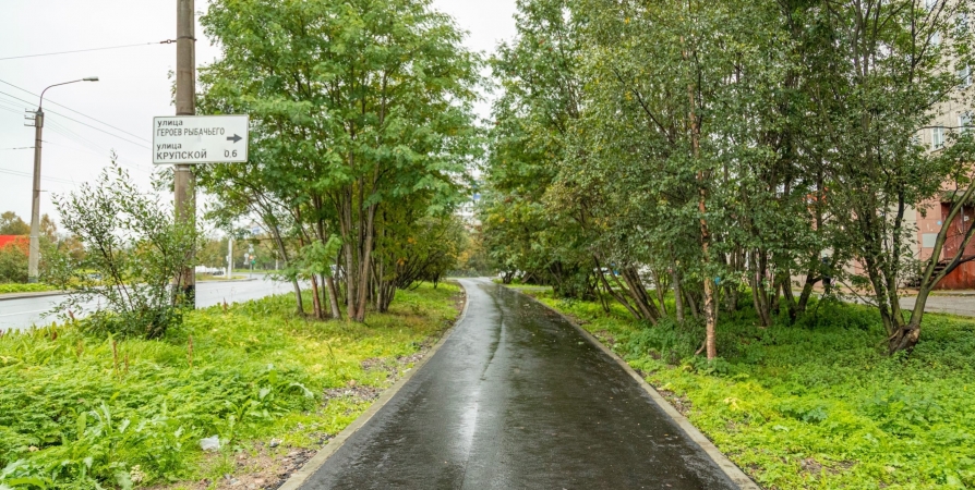 В Мурманске на Шабалина завершается ремонт дорог