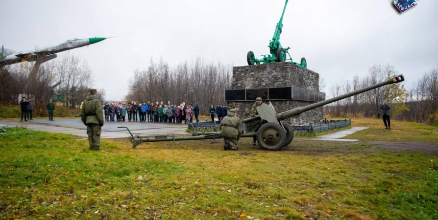 На Абрам-мысе состоялся «Выстрел памяти»