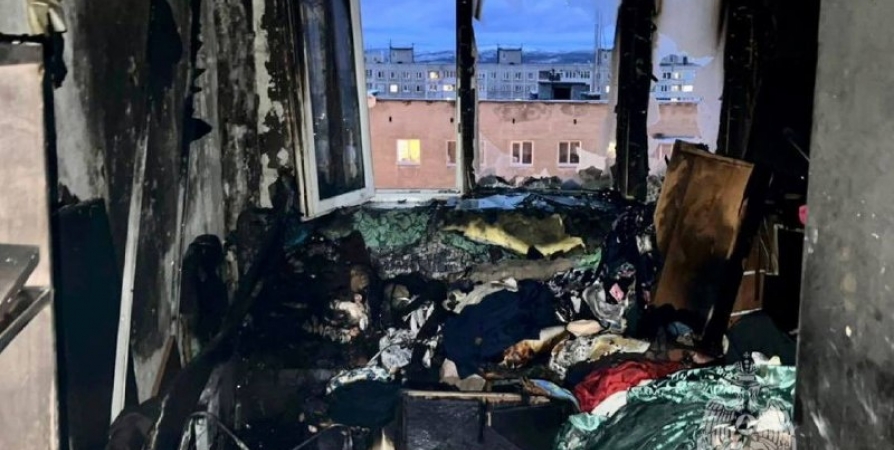 Мужчина из Архангельской области поджег квартиру с двумя убитыми им мурманчанами