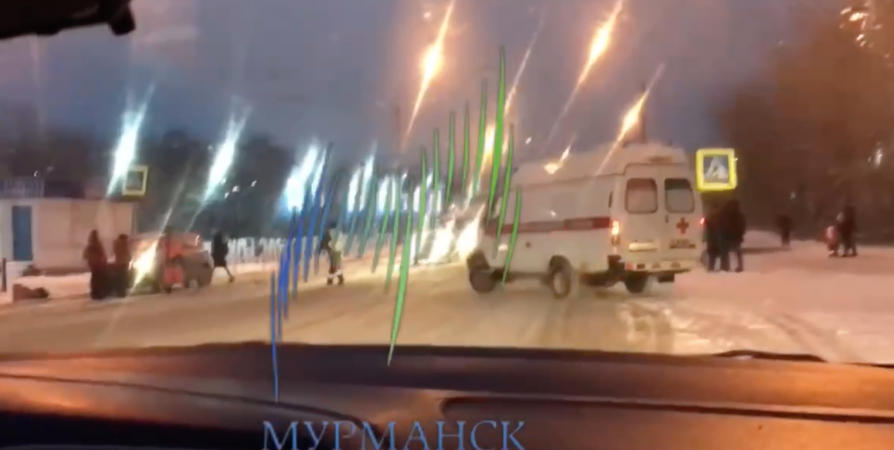 Мурманчане сообщили о сбитом пешеходе на Копытова
