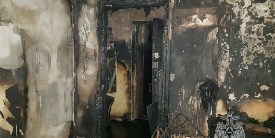 В Апатитах при пожаре в общежитии на Гладышева погиб человек