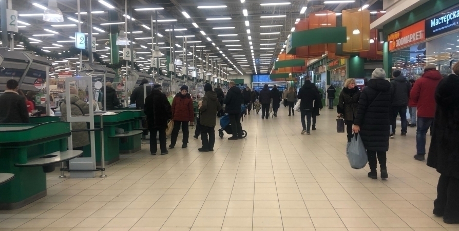 В мурманском супермаркете на Радищева задержали 43-летнего дебошира
