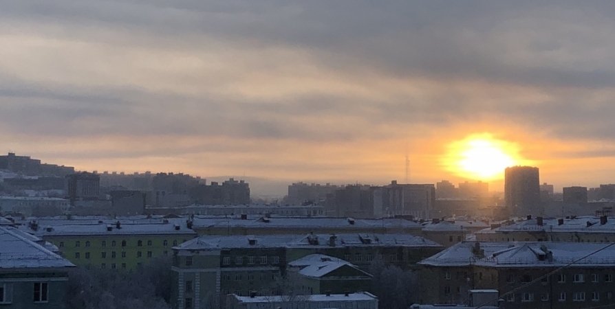 Столбик термометра в отдельных районах Мурманской области опустится до -20°