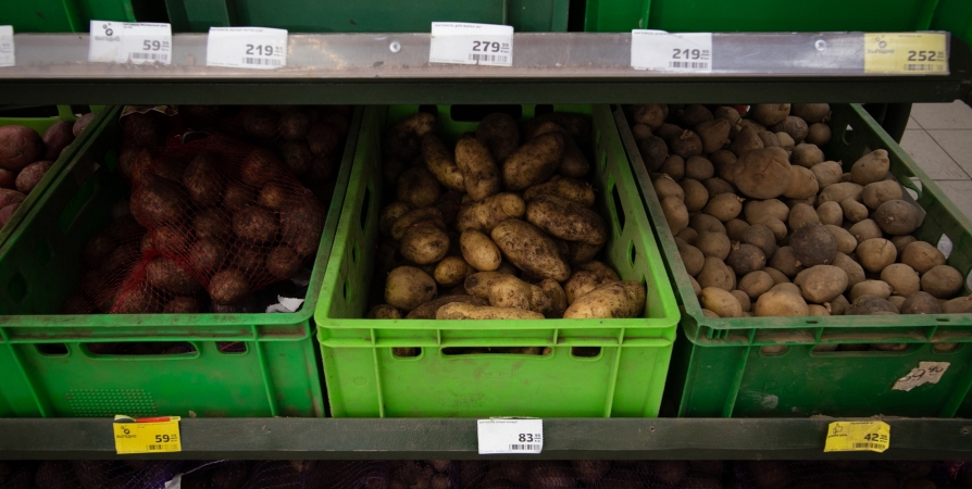 В Мурманской области за неделю подешевели картофель и лук