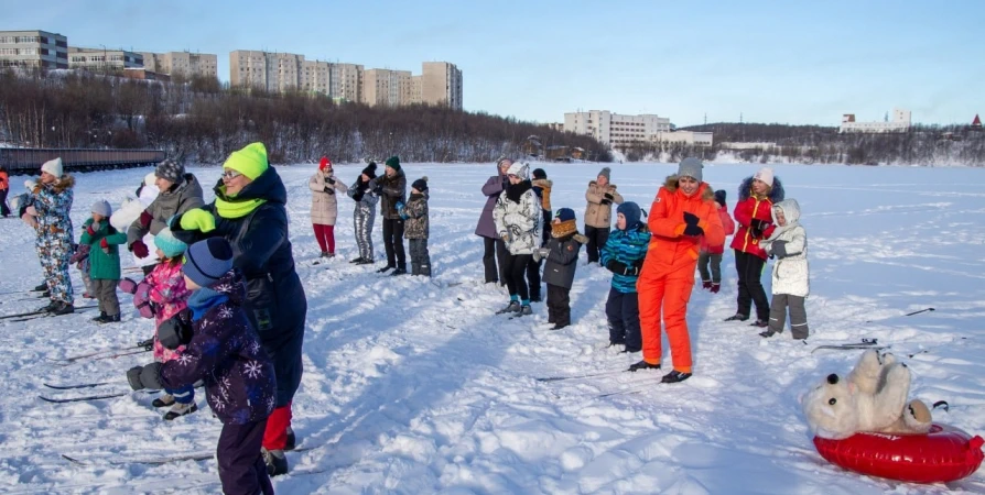 До конца марта в Мурманске продлится фестиваль физкультуры «Белый медвежонок»