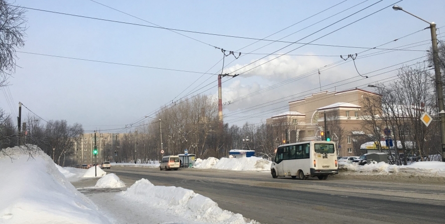 В Мурманской области ожидается от +1 до -4° и местами сильный снег
