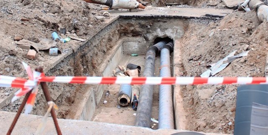 В Мурманске ищут владельца участка сети водоснабжения в Первомайке