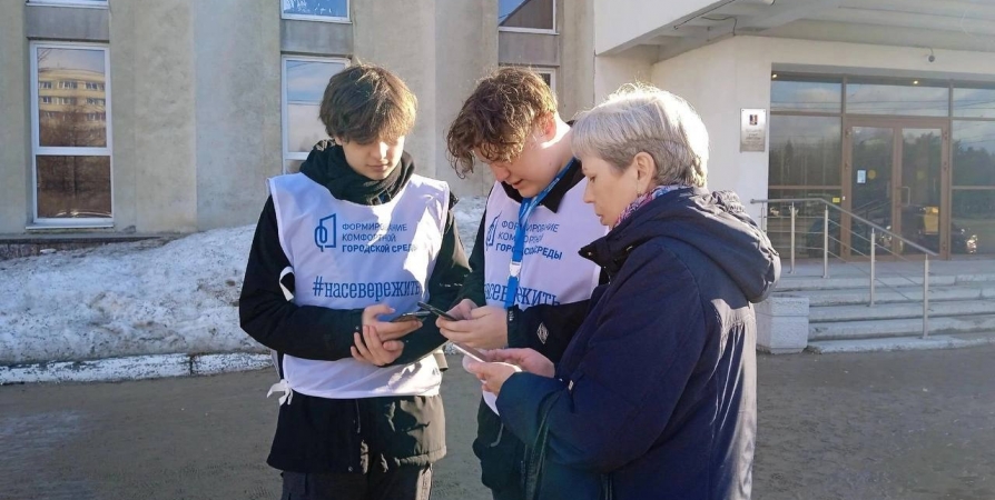 Голосовать за объекты благоустройства в Заполярье помогают волонтеры