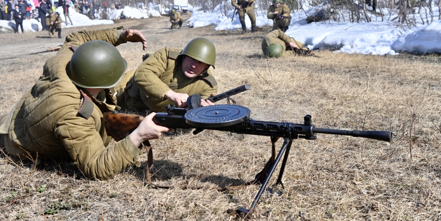 В Долине Славы представили реконструкцию прорыва линии фронта советскими войсками