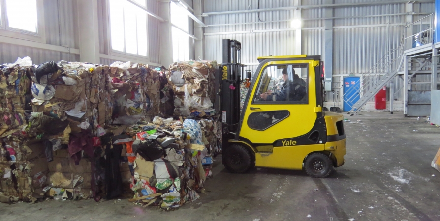 300 тонн отсортированных в Мурманске коммунальных отходов отправят на переработку