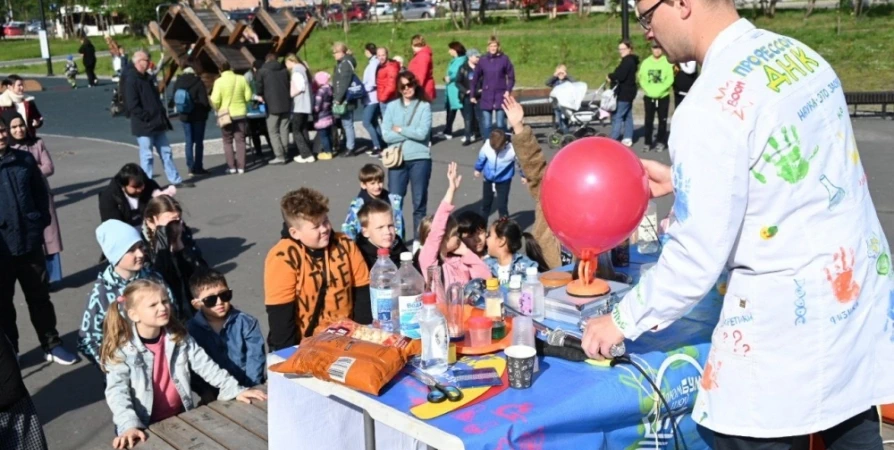 Семейный фестиваль прошел в парке «Кольский» в Мурманске