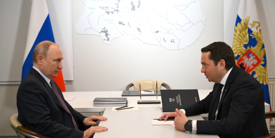 Андрей Чибис рассказал Владимиру Путину о развитии экономики региона