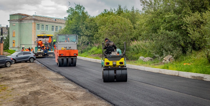 В Заполярье отремонтировали муниципальные дороги на 55% от плана