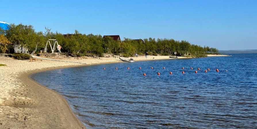 Первый сертифицированный пляж появился в Заполярье