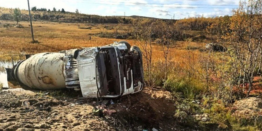 После смертельного ДТП с бетономешалкой под Мурманском возбуждено уголовное дело