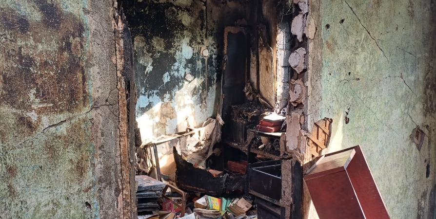 Пять человек спасли во время пожара в Кандалакше