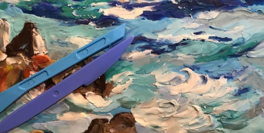 Участники мастер-класса в Мурманске «нарисуют» море пластилином
