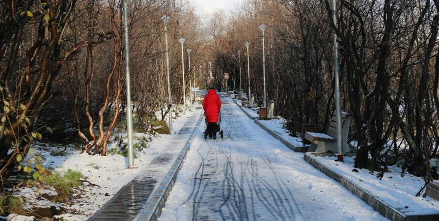 В Заполярном благоустроили самое посещаемое место отдыха