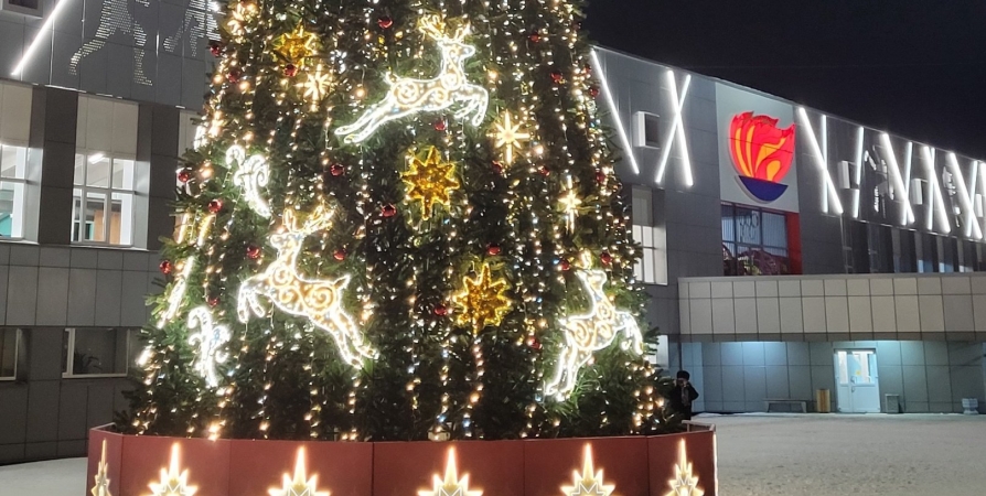 В Оленегорске новогоднюю ёлку зажгут 2 декабря