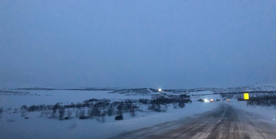 В пятницу перекроют дорогу в Териберку