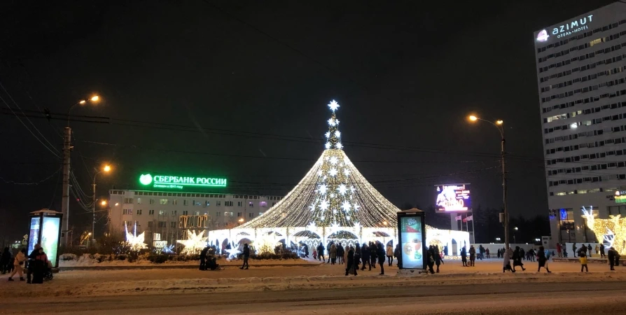 Движение в центре Мурманска перекроют в новогоднюю ночь