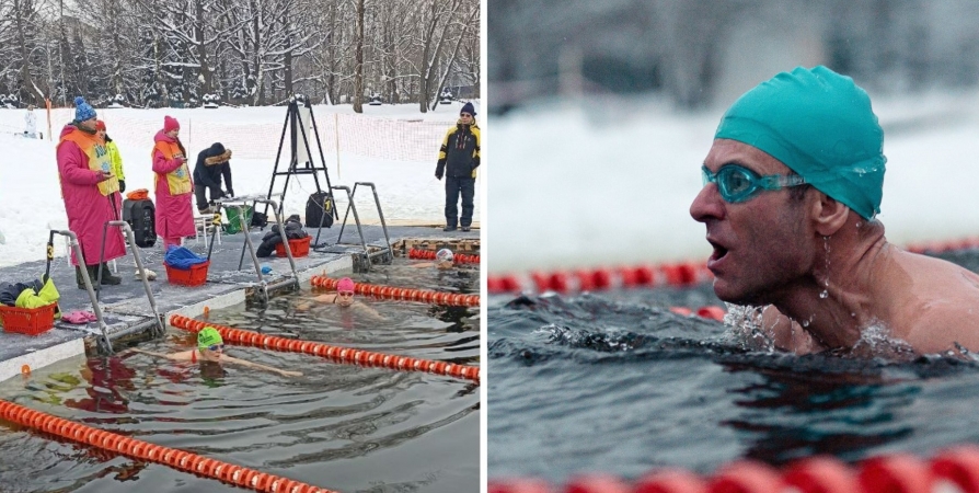 Заполярные моржи завоевали россыпь медалей на Кубке России по зимнему плаванию