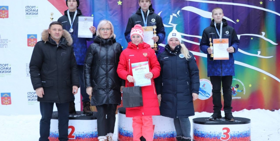 Кандалакшские саночники завоевали 7 медалей на Первенстве России
