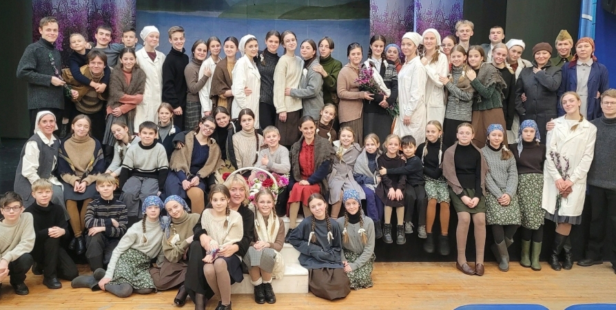 В Санкт-Петербурге покажут спектакль Театральной школы «Дети военного Мурмана»
