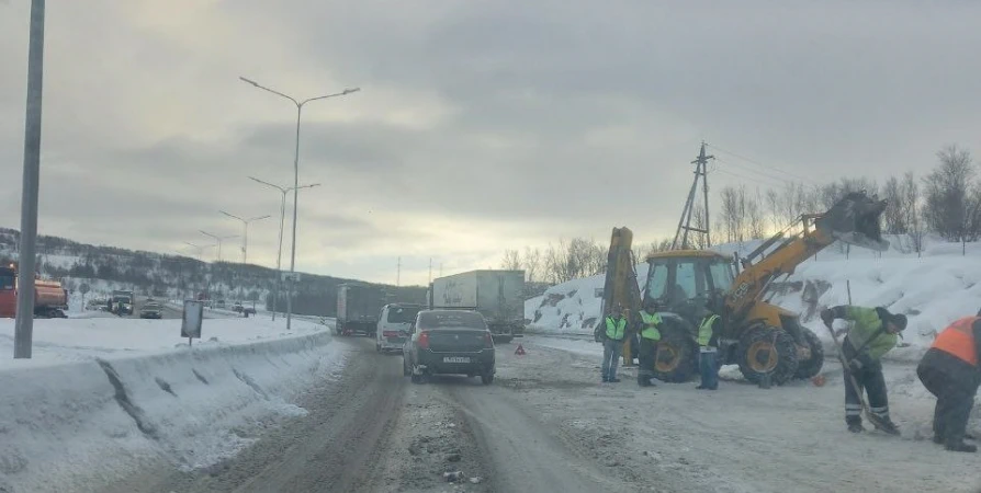 Движение на объездной дороге в Мурманске открыли